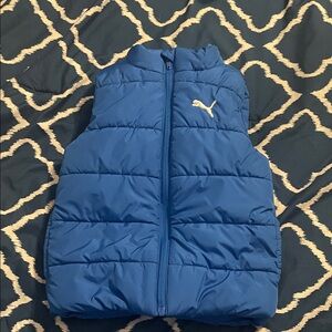 Puma Royal Blue Quilted Vest
